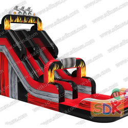 GWS-380 Monster Truck water slide
