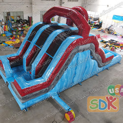 GWS-384 3 lanes water slide