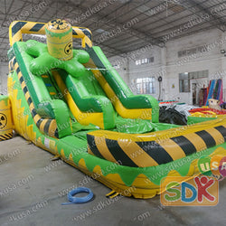 GWS-393 Toxic water slide