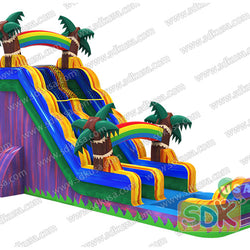 GWS-401 22Ft Purple Crush Water Slide