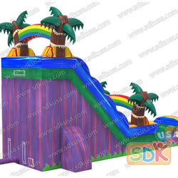 GWS-401 22Ft Purple Crush Water Slide
