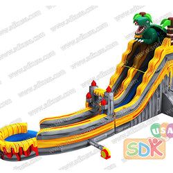 GWS-403 Dinosaur Water Slide