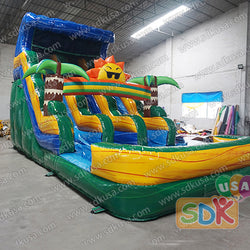 GWS-413 Mr. Sun dual lane water slide