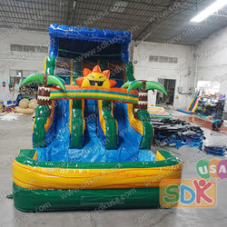 GWS-413 Mr. Sun dual lane water slide