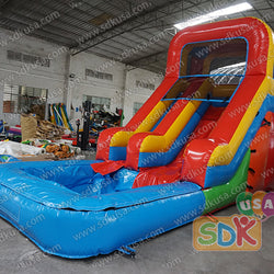 GWS-415 Backyard water slide