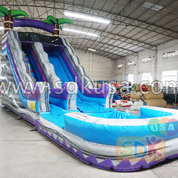 GWS-062 Grey marble water slide