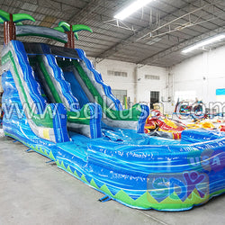 GWS-063 Blue marble water slide