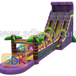 GWS-007 Purple giant water slide