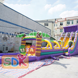 GWS-007 Purple giant water slide