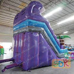 GWS-084 Purple marble water slide
