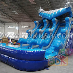 GWS-089 Dolphin wave water slide