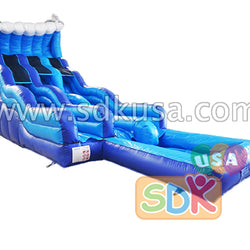 GWS-092 Wave double lane water slide