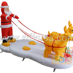 inflatable santa claus