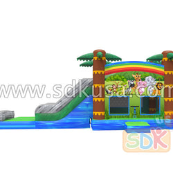 Jungle combo with pool